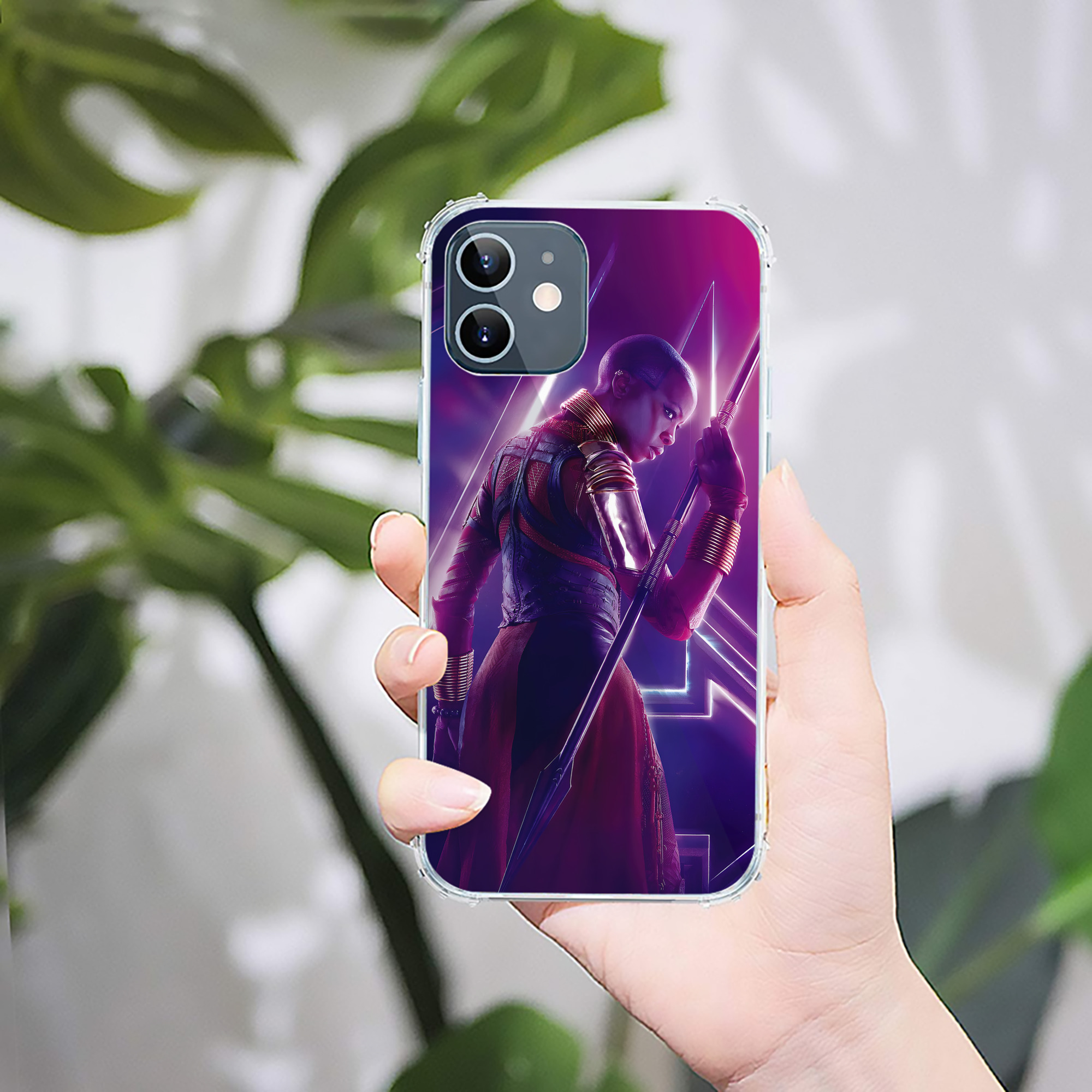 （画像用） アベンジャーズ The Avengers 【iPhone 12シリーズ対応】透明スマホケース（クリアソフトケース）